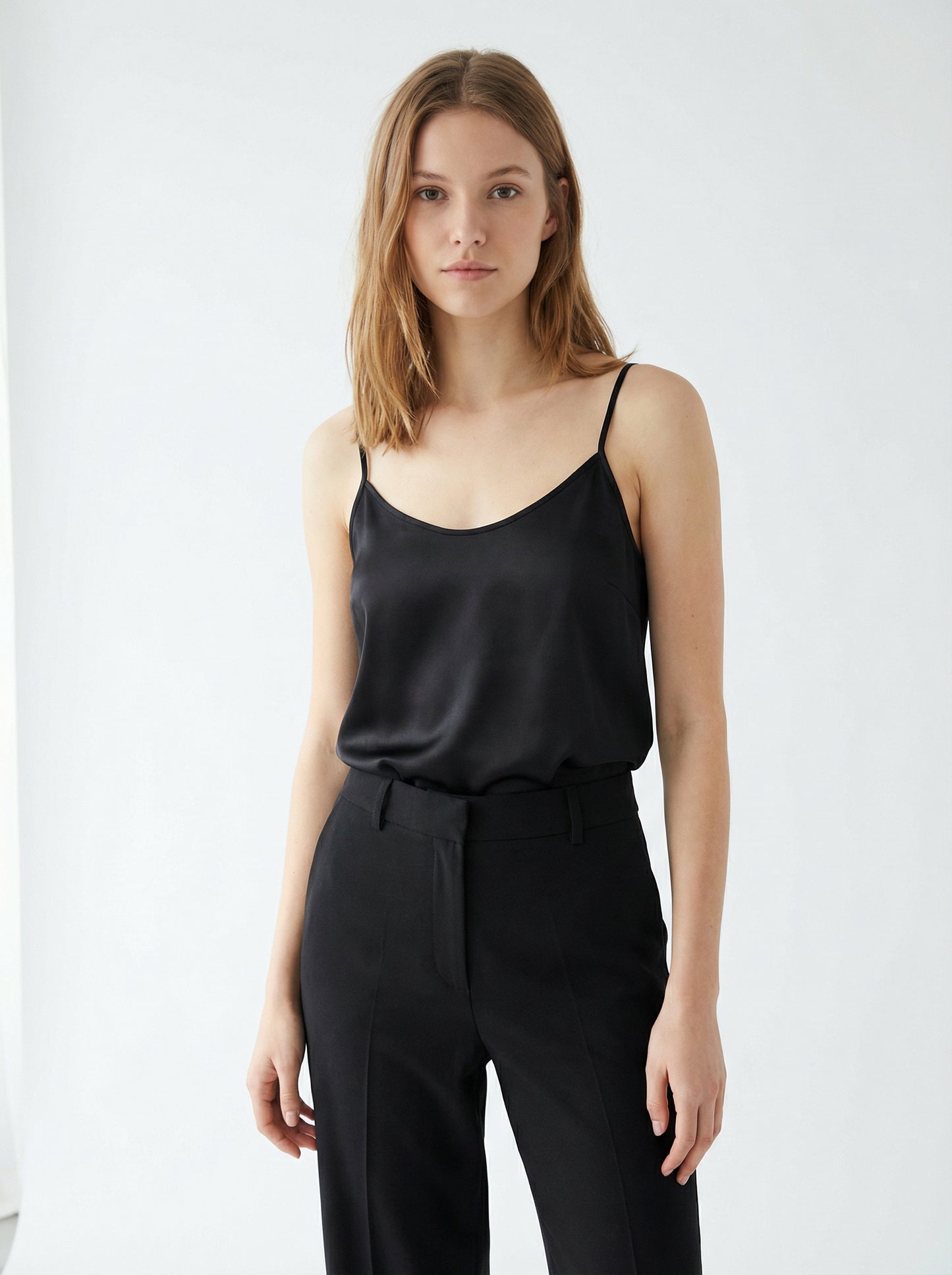 Minimalist Satin Cami Top
