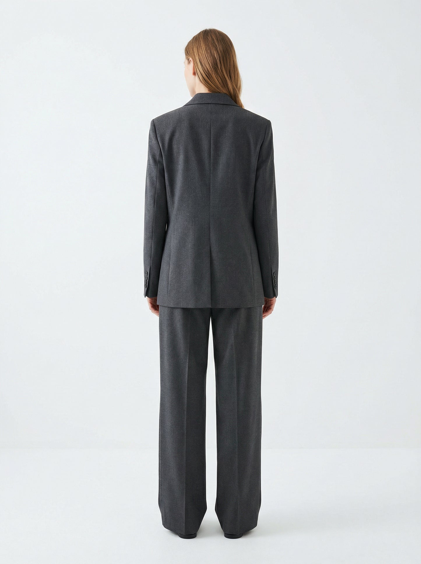 Tailored Blazer & Wide-Leg Trouser Set