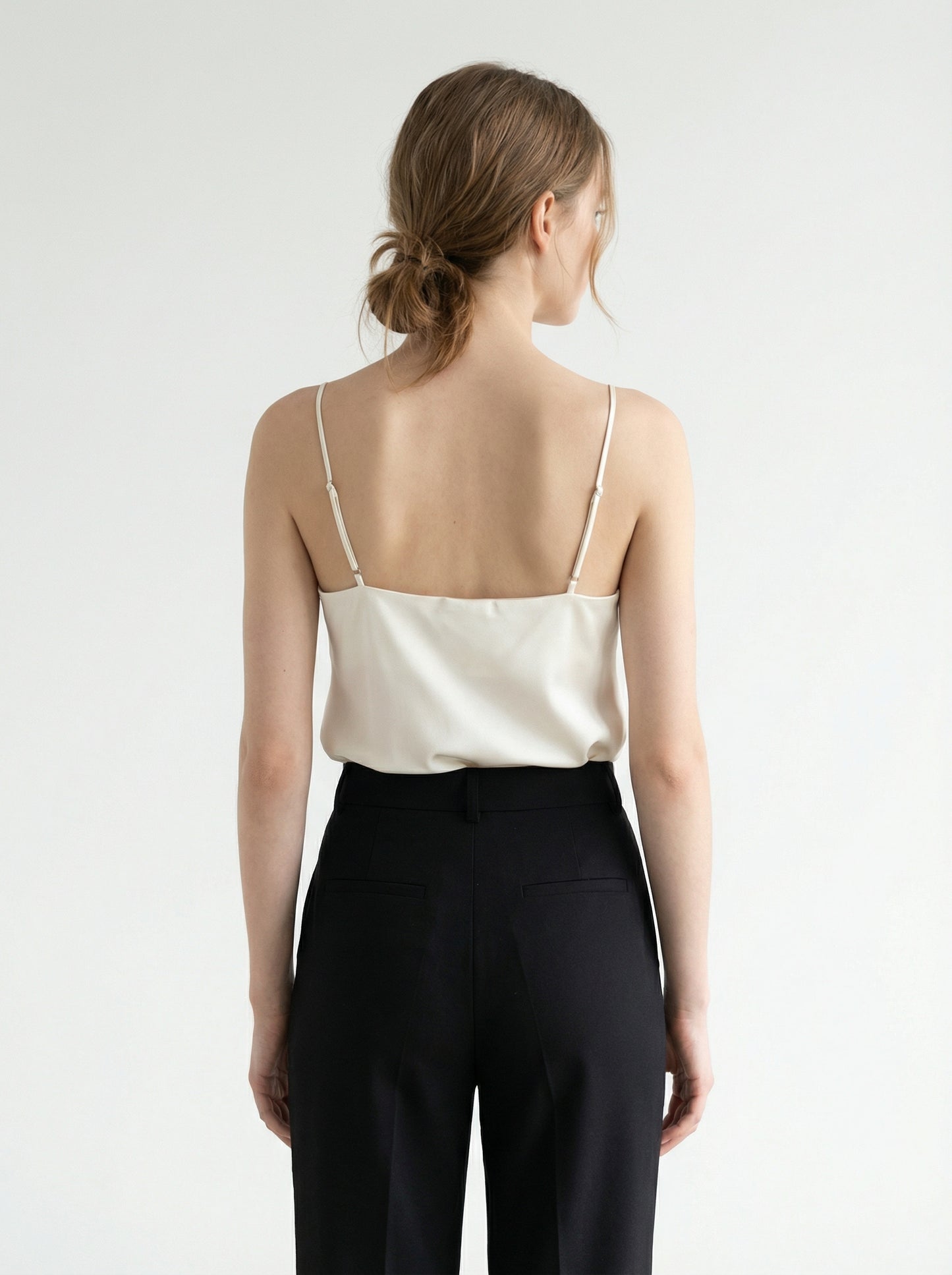 Minimalist Satin Cami Top