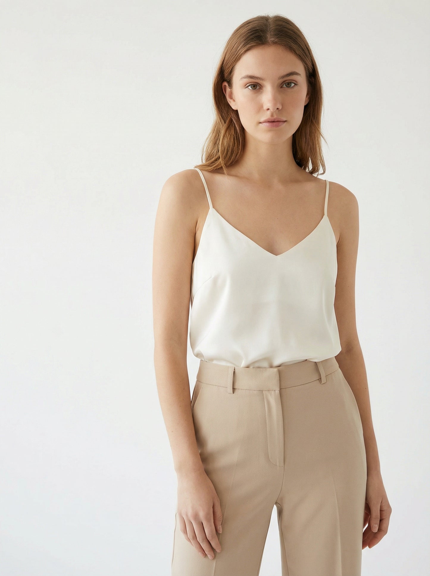Minimalist Satin Cami Top