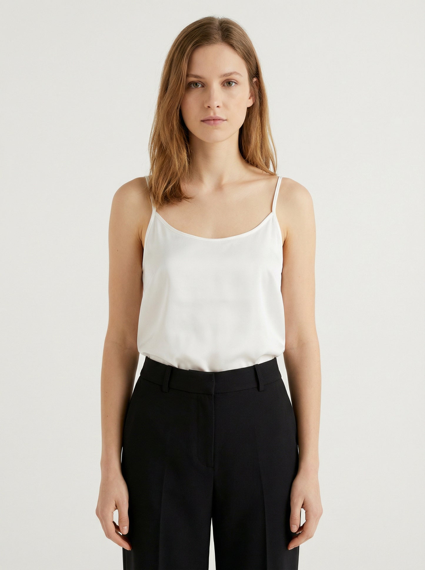 Minimalist Satin Cami Top